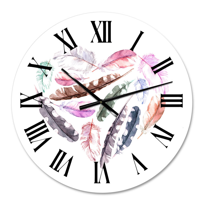 Horloge murale bohème et éclectique, Petit