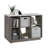 Accent Storage Cabinet, Gray Finish