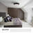 Dalton Fabric LED Flush Mount-71261417