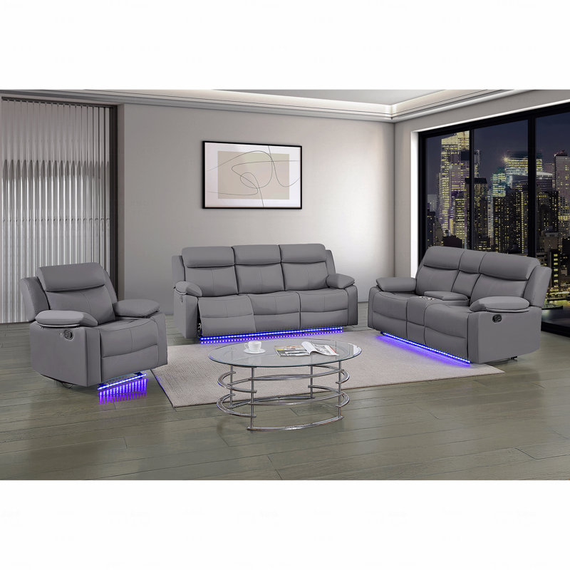 Fauteuil inclinable oscillant avec DEL