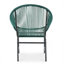 Ensemble de 2 chaises d'extérieur NUSA