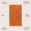 Tapis orange Antto-1050445077
