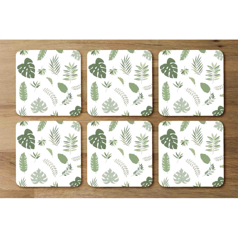 Mabon Square 6 Piece Coaster Set