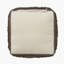 Petit pouf carré en coton touffeté à la main Assal Everyday-845893890