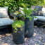 Ribbed Cilinder Planter By Idealist Lite-1467938936