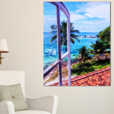 " Light House Window View " Print