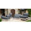 Housse pour causeuse de patio Modern Leisure Renaissance, paquet de 2, L 66 po x l 40 po x H 39 po, gris-75037982
