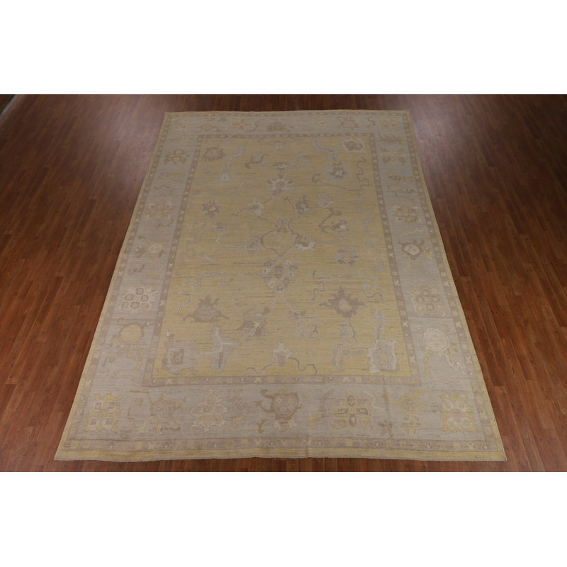 Tapis beige nouvel âge 9 pi 10 po x 13 pi 6 po Ferdinanda