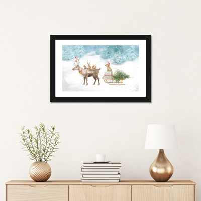 «Woodland Celebration I» par Danhui Nai - reproduction d'art