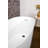 Wave 57.625'' x 26.25'' Soaking Solid Surface Bathtub