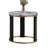 Contemporary Style Round End Table
