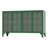 53.2" W Metal Sideboard Buffet Cabinet with Glass Door, Adjustable Shelves, COB LED Light-972631276