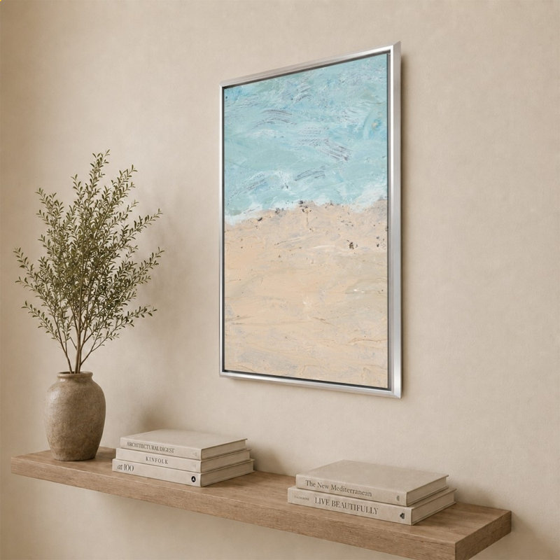 «Land Meets Sea» par SD Graphics, impression sur toile