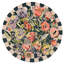 Ranunculus And Checks Rug-309249058