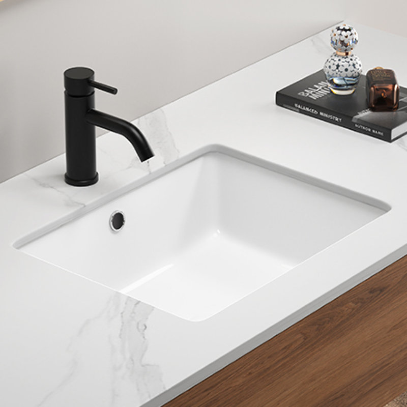 Luxury Undermount Ceramic Bathroom Sink For Modern Style Spaces
