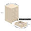Verve 3 Drawer Bedside Table-116818031