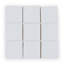 Pure White Zellige Ceramic Wall Tile 4x4-120101205