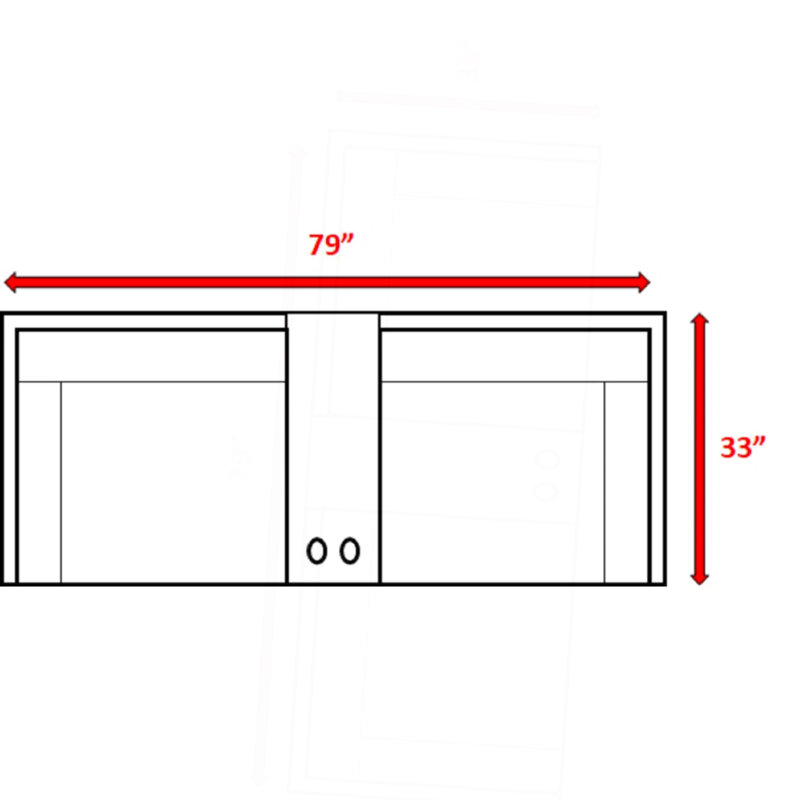 Ensemble de conversation pour canapé de patio en osier pour 2 personnes avec coussins entièrement assemblé