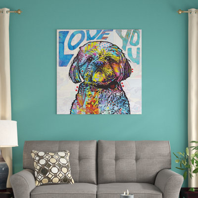Dean Russo " Love You Shih Tzu " by Dean Russo