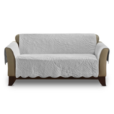 Heirloom Cotton Box Cushion Loveseat Slipcover