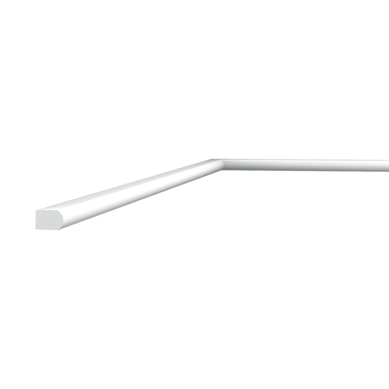 Primed White Polystyrene Panel Moulding 78.75" Length