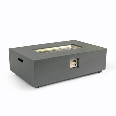 Concrete Propane/Natural Gas Fire Pit Table
