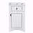 Storage Bathroom Vanity with Ceramic Sink-987581424