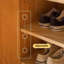 Armoire à chaussures pratique de style japonais