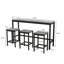 Ensemble de table de salle à manger avec 3 tabourets Francestown-1027699510