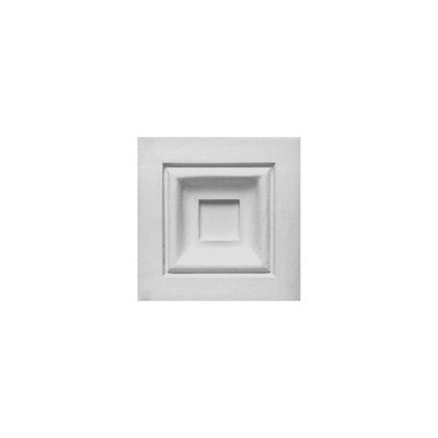 3.75"H x 3.75"W x 1.13"D Rosette Applique