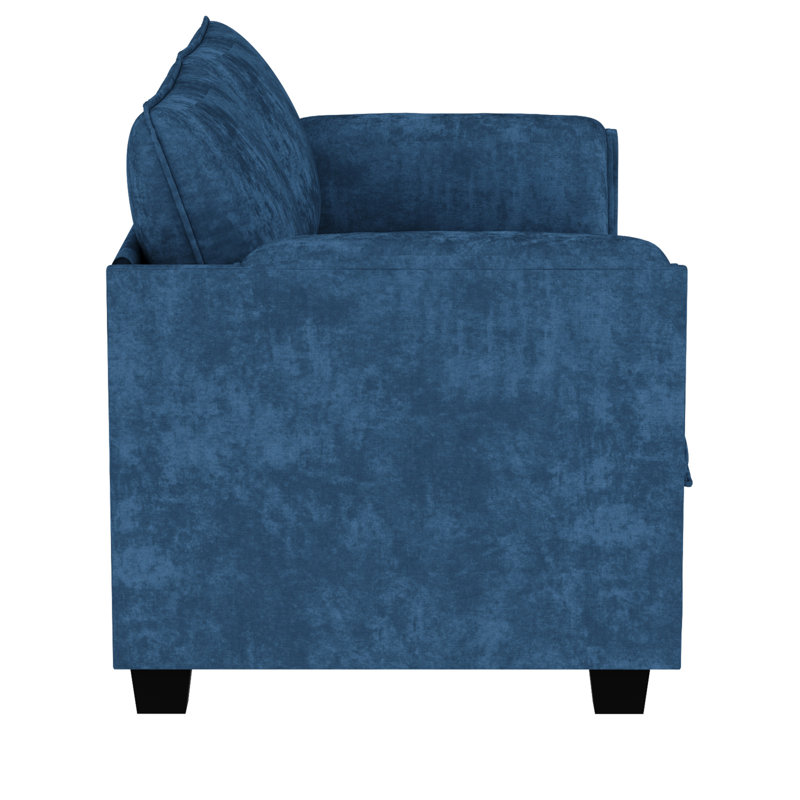 74.27'' Loveseat Sofa, Blue