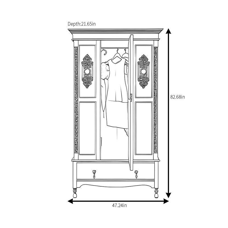Garde-robe rétro classique