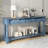 Aiyonna 63" Console Table,Entryway Table,Sofa Table with 3 functional drawers and a bottom shelf-129029597