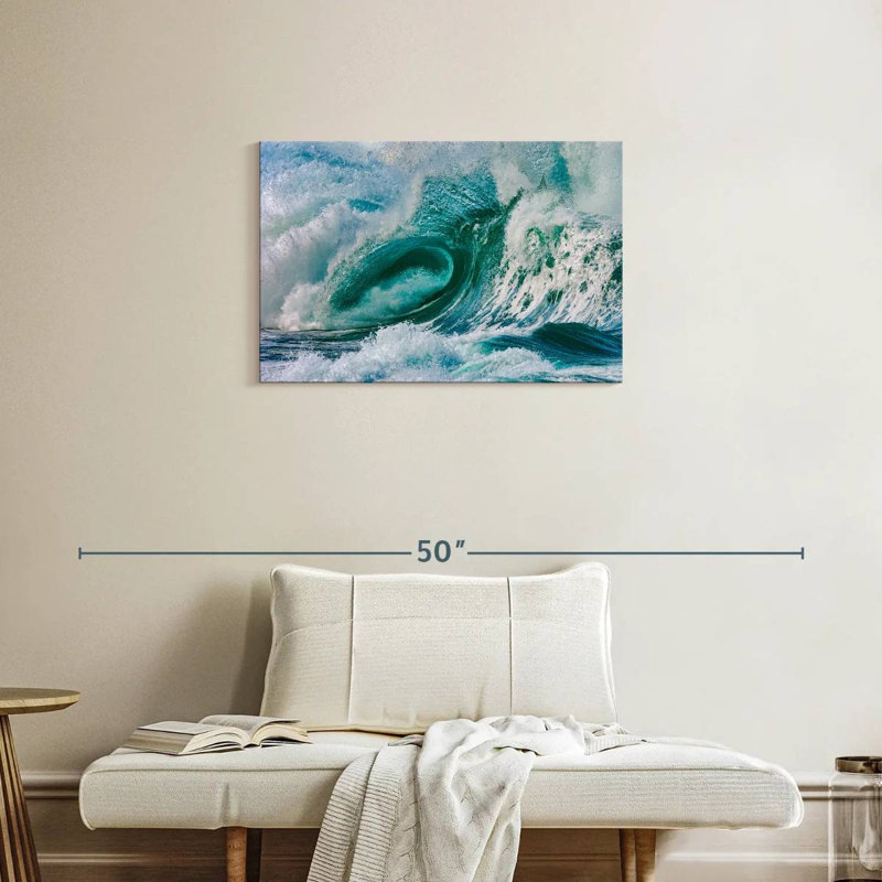 Gillard - Vague de mer violente, H 20 po x l 30 po