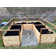 8 ft. W x 8 ft. D Cedar Garden in a Box