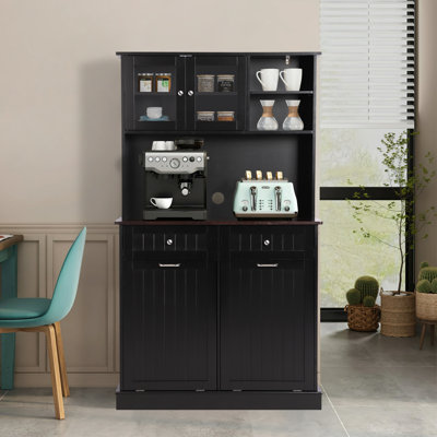 68" Kitchen Pantry by Latitude Run
