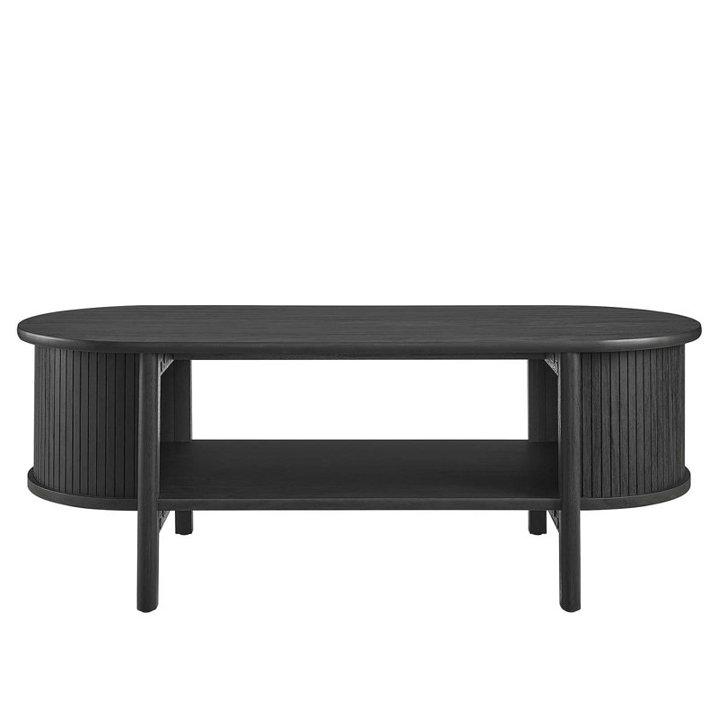 Table basse Modway Cadence, Noir