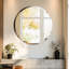 Rithi Round Flat Wall Mirror-1213660287