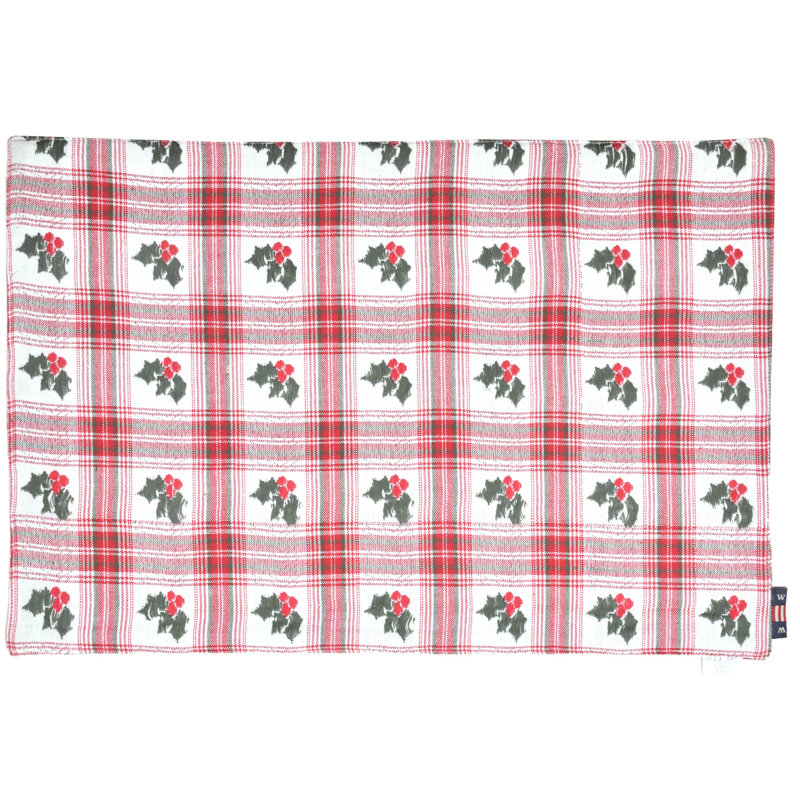 Lanett Cotton Plaid Rectangle Placemat