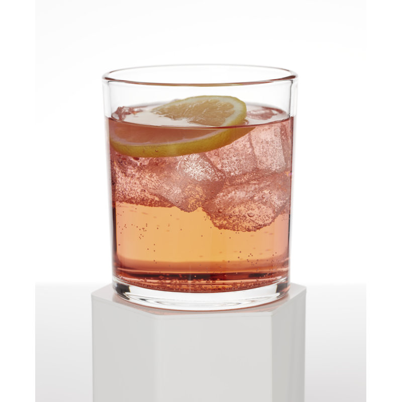 24 Seven Clear Medium Tumbler, Set of 6