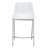 Upholstered Counter Stool with Metal Frame-1943868855-1943715595