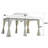 13X10 Ft Outdoor Gazebo, Ventilated Double Roof & Detachable Sidewalls, Beige-127438836