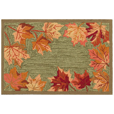 Dasan Hand Tufted Floral Indoor / Outdoor Rug