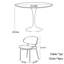 Table de salle à manger ronde-124099756