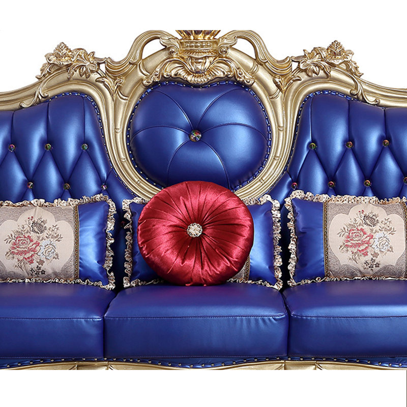 Romero European style Solid Wood Carved sofa | Wayfair