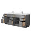 Beckett TK 84'' W Double Vanity-2080885332-2080885329-2080885331