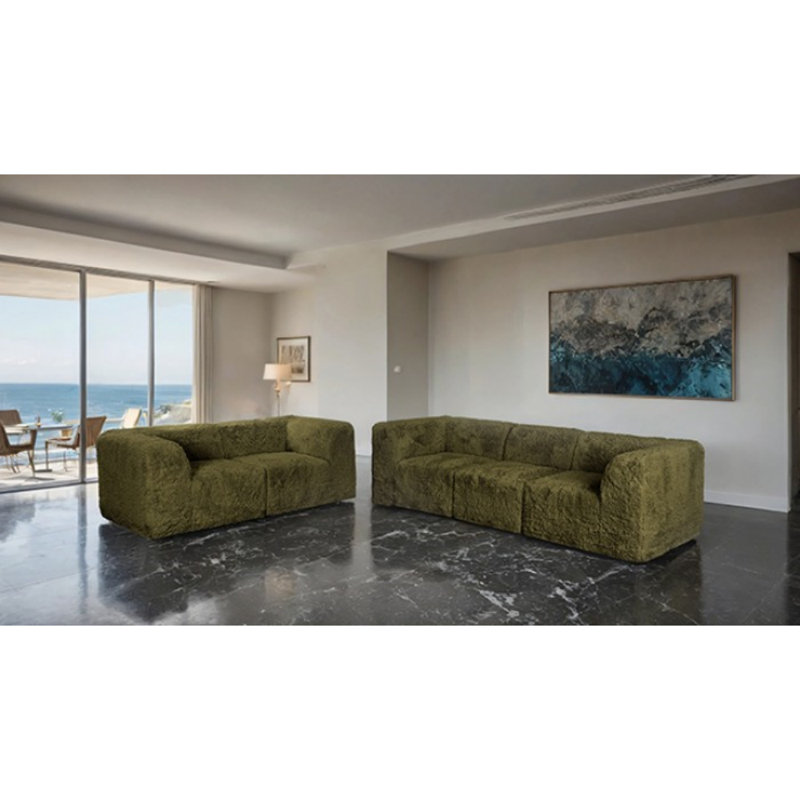 Ensemble de salon modulaire Taylor, Vert olive