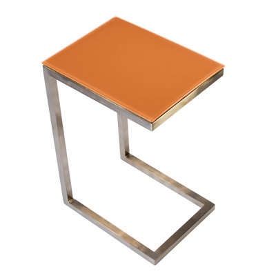 Stretford Glass Top End Table