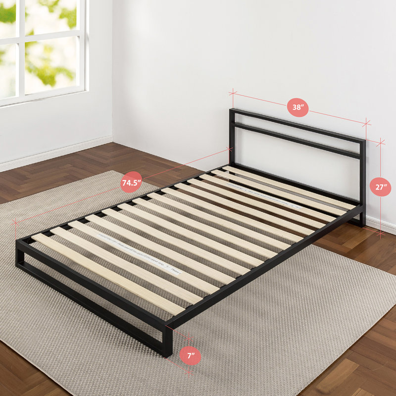 Sarethya Open-Frame Bed, Twin