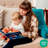 Faux Fur Reading Backrest Pillow-108989352